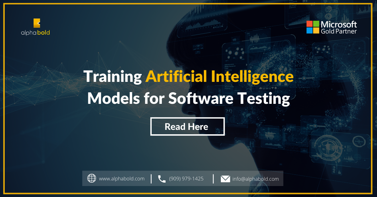 Training Artificial Intelligence Models for Software Testing